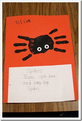 The First Grade Parade: Spidey Writing